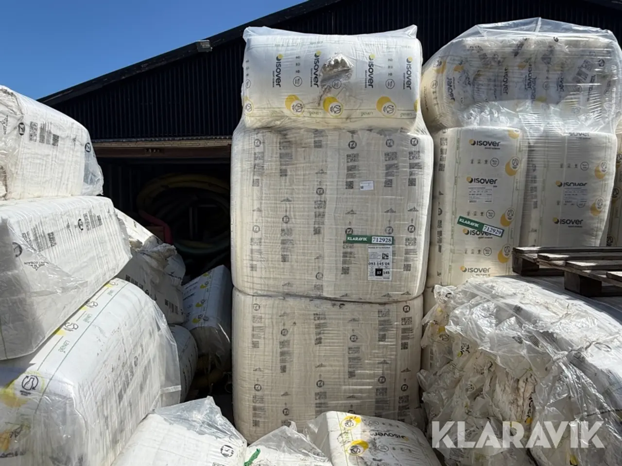 Billede 1 - isoleringsbatts Isover Saint-Gobain 37 Formstykker