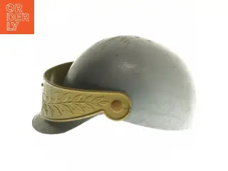 Vintage legetøjshjelm (str. Ø 18 cm)