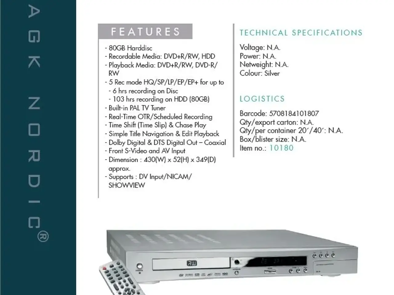Billede 2 - HDD/DVD Recorder