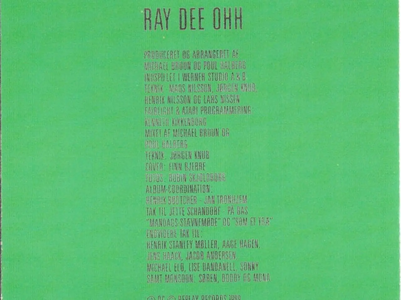 Billede 5 - Ray Dee Ohh – Ray Dee Ohh – CD