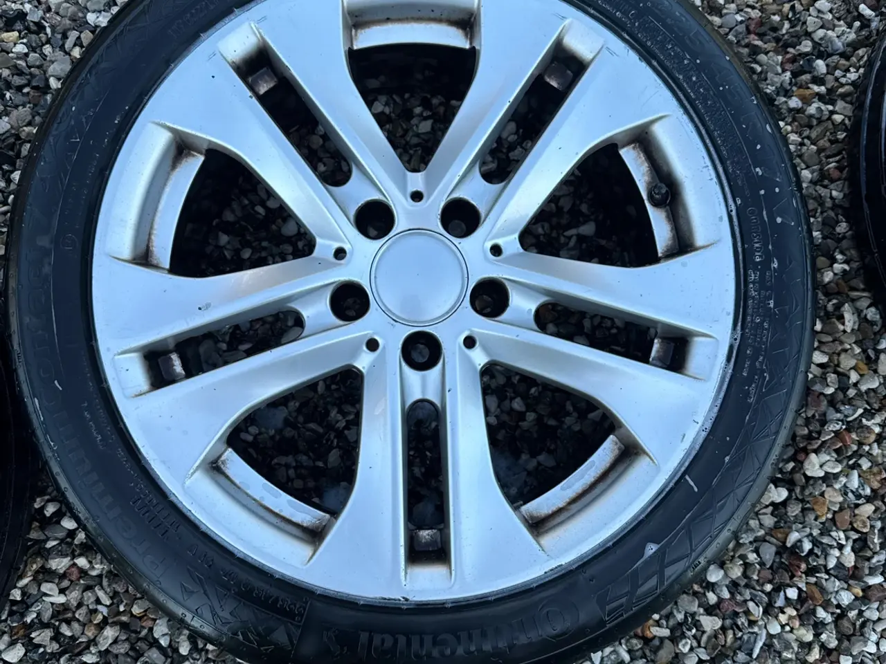 Billede 4 - Mercedes alufælge med vinterdæk og sommerdæk