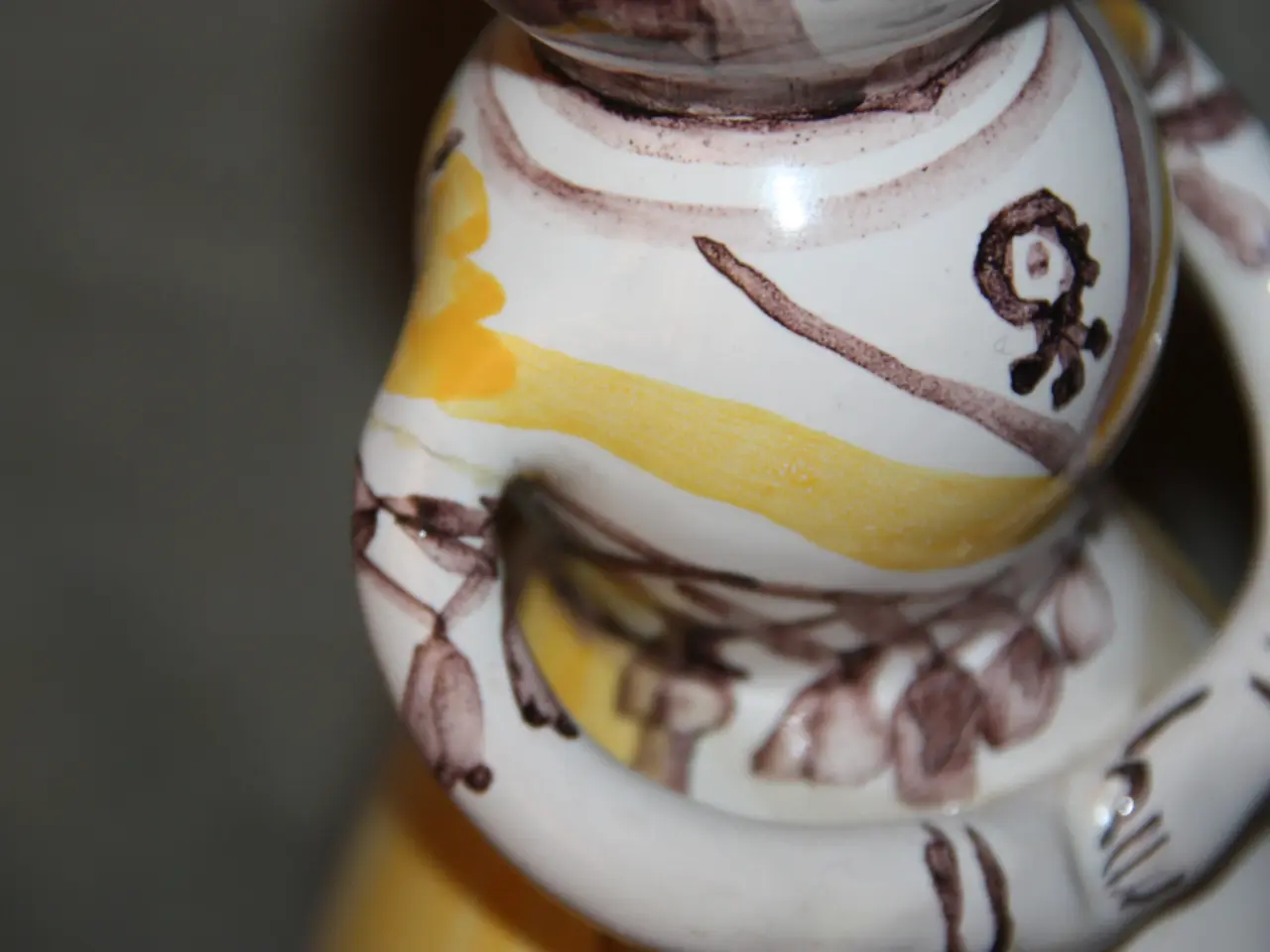 Billede 3 - Lars Syberg keramik vase/stage 19 cm Defekt
