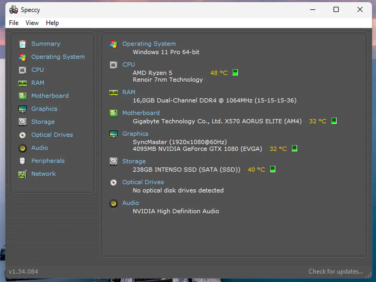 Billede 8 - Super Gamer, Ryzen 5 4500, NVIDIA GTX 1080 8 GB