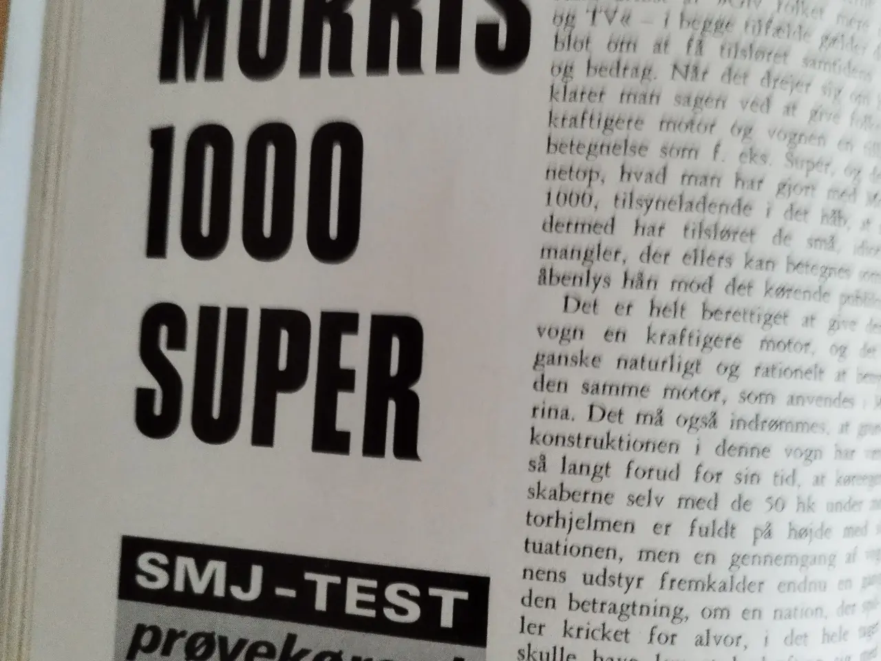 Billede 6 - MORRIS 1000 SUPER. 1963