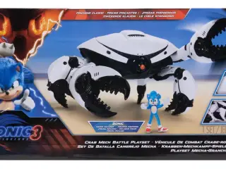 Ny Sonic krabbe Robot crab Mech Battle Playset