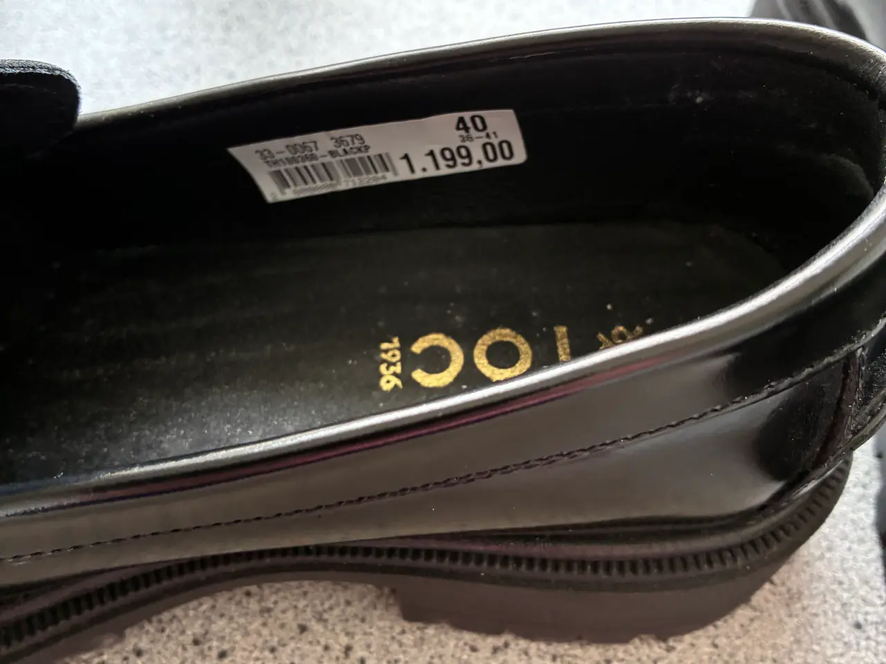 Billede 2 - Loafers dame sort (nye)