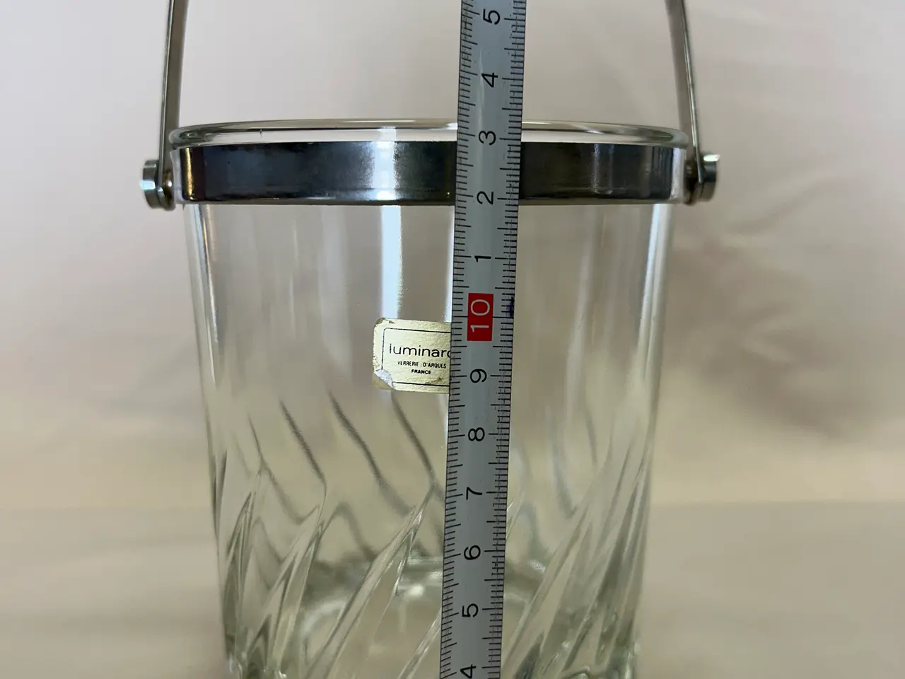 Billede 4 - Fransk vintage isspand fra Luminarc