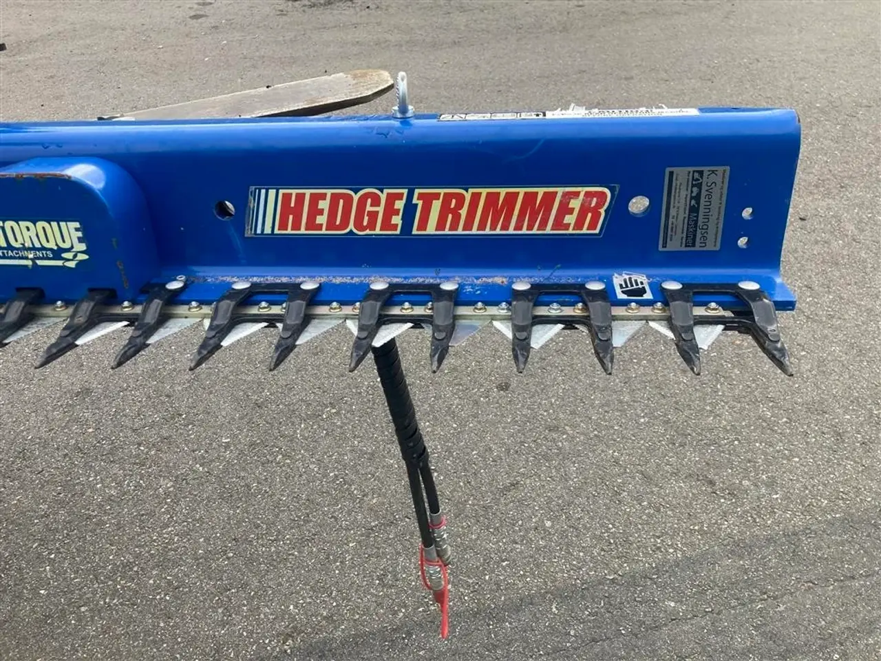 Billede 7 - Auger Torque T 150 Monteret med ophæng der passer på Hydrema skift