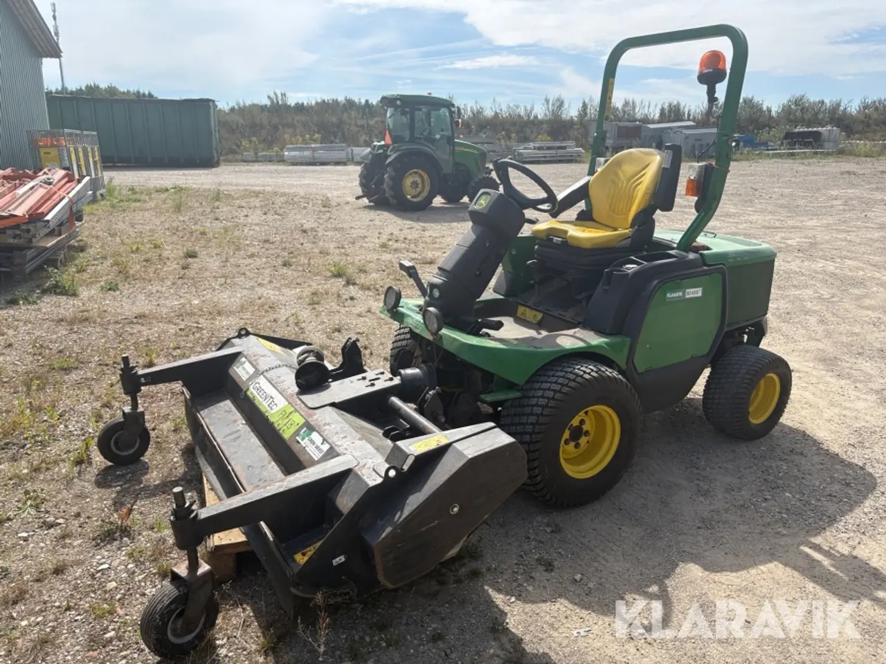 Billede 1 - Frontklipper John Deere F1400/1565 med Greentech FM18 klippebord