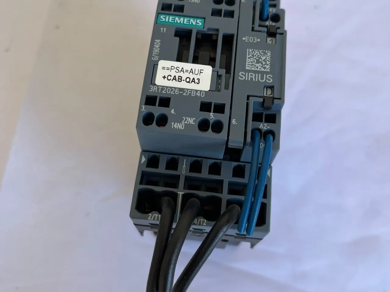 Billede 3 - Siemens 3RT2026-2FB40 SIRIUS kontaktor 3-pole 25A