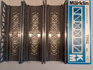 Märklin #7262 H0 broramper K og M skinner