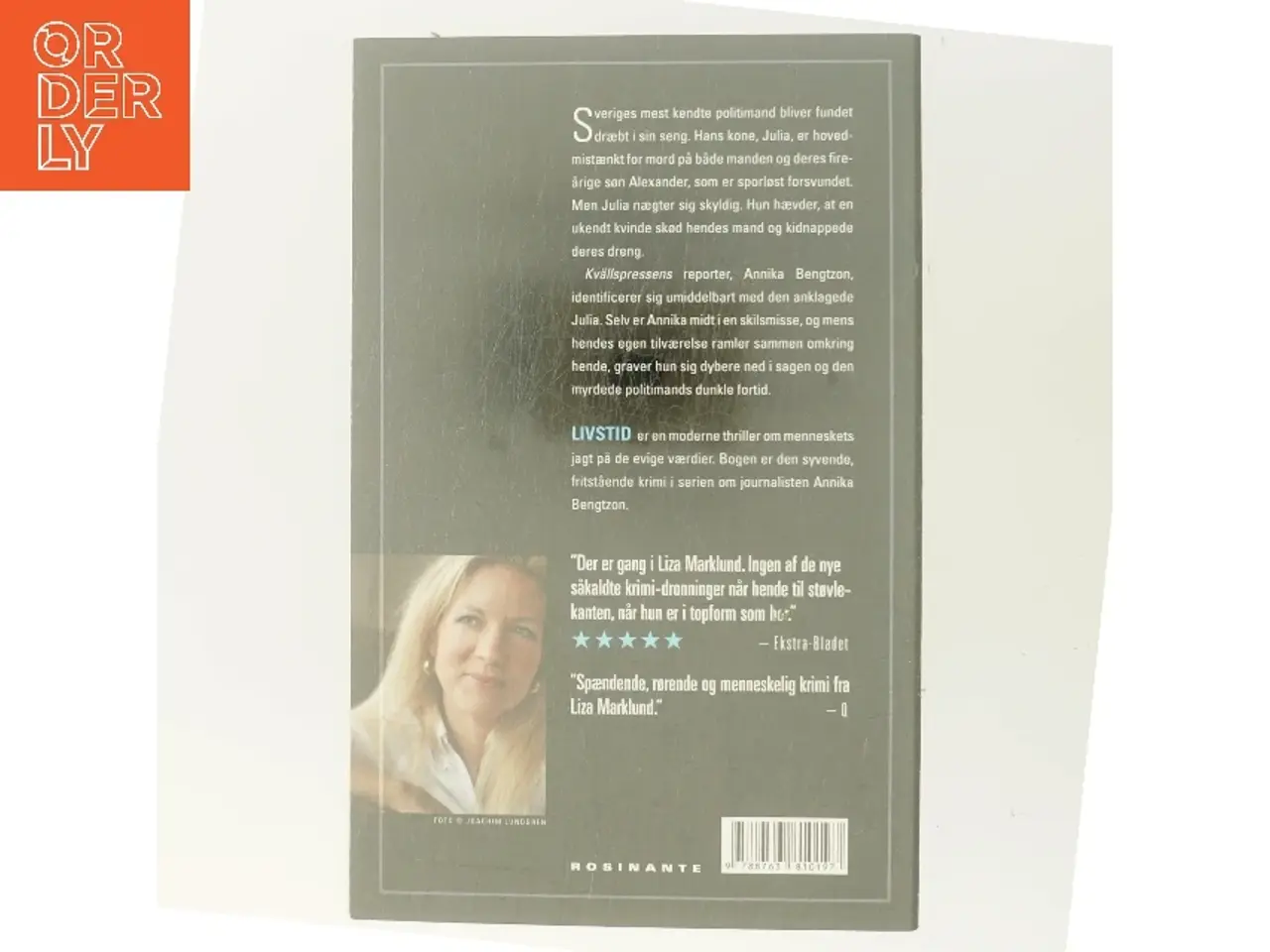 Billede 3 - Livstid : krimi af Liza Marklund (Bog)