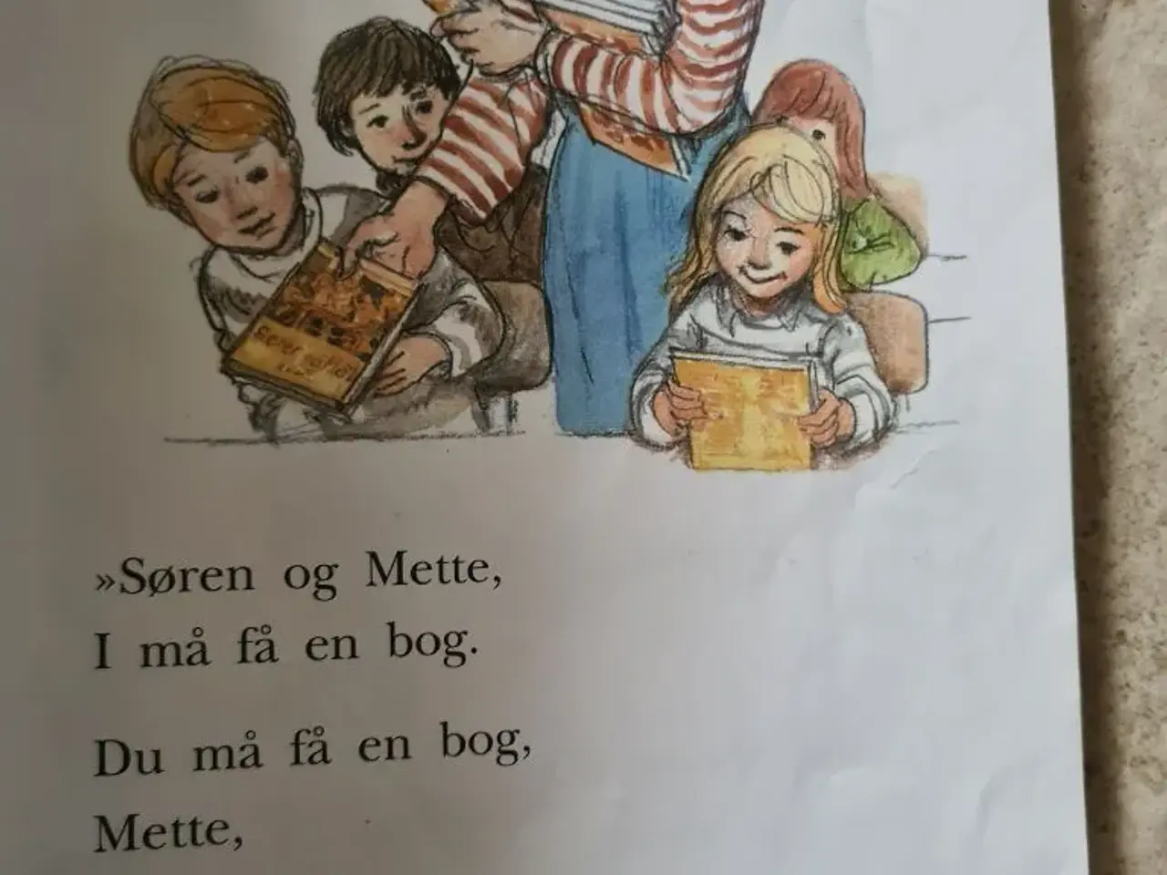 Billede 2 - Kendt Søren og Mette-læsebog