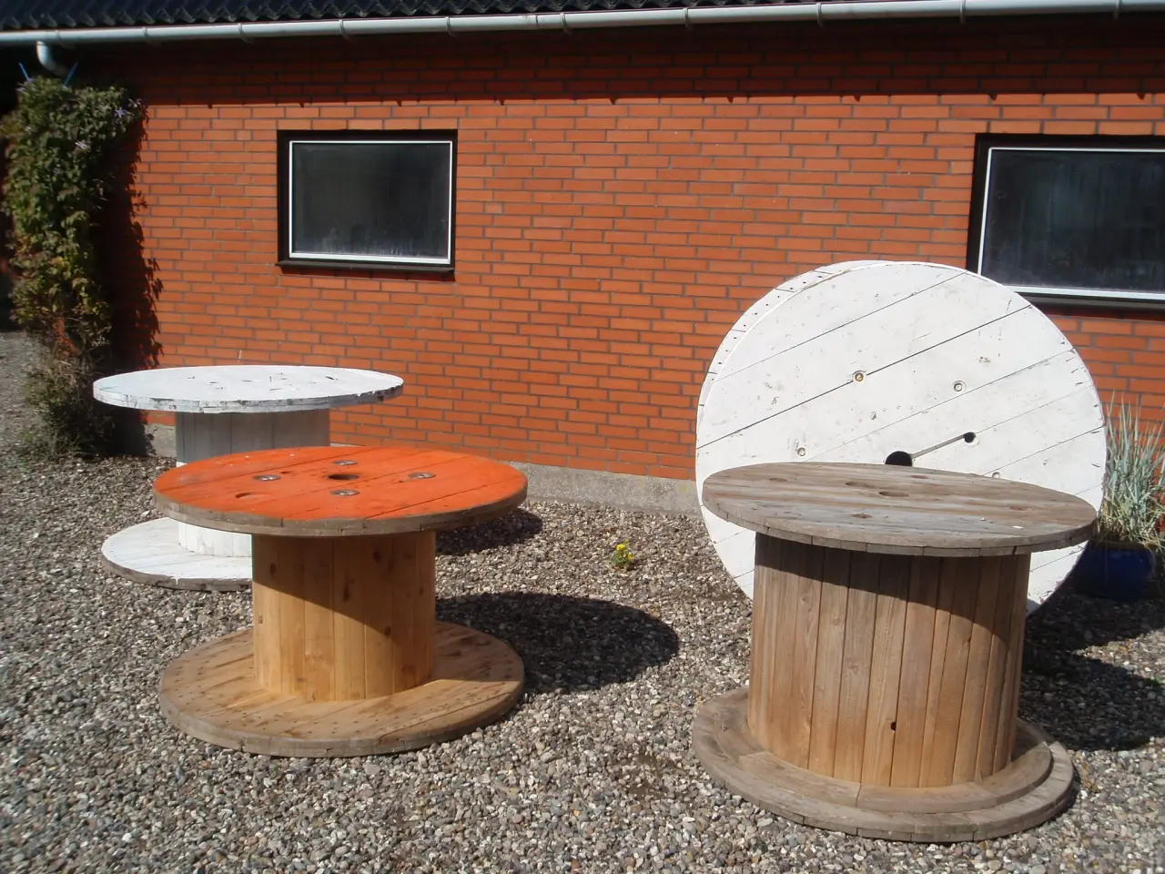 Billede 2 - 4 stk. kabeltromler