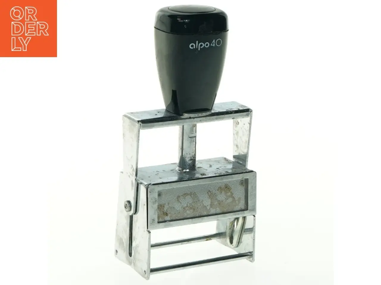 Billede 1 - Dateringsstempel (str. 14x7 cm)