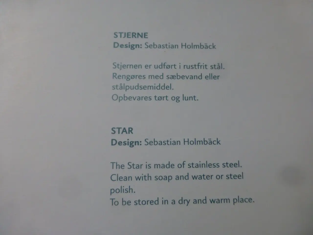 Billede 2 - Georg Jensen Christmas Nordica Stjerne 