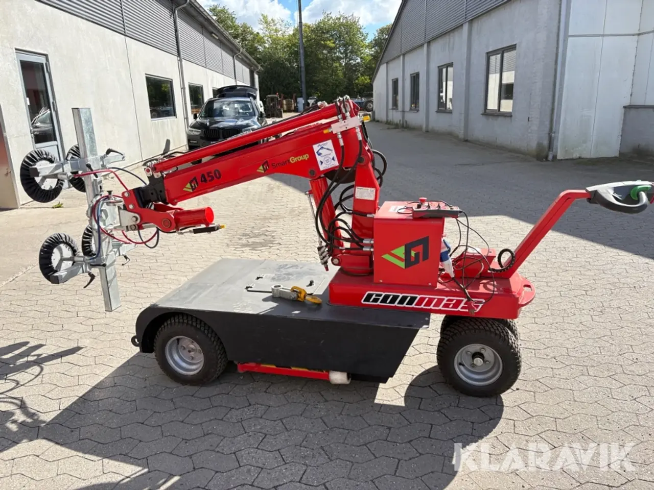 Billede 4 - Glasløfter Smartgroup SG-450 med pallegafler