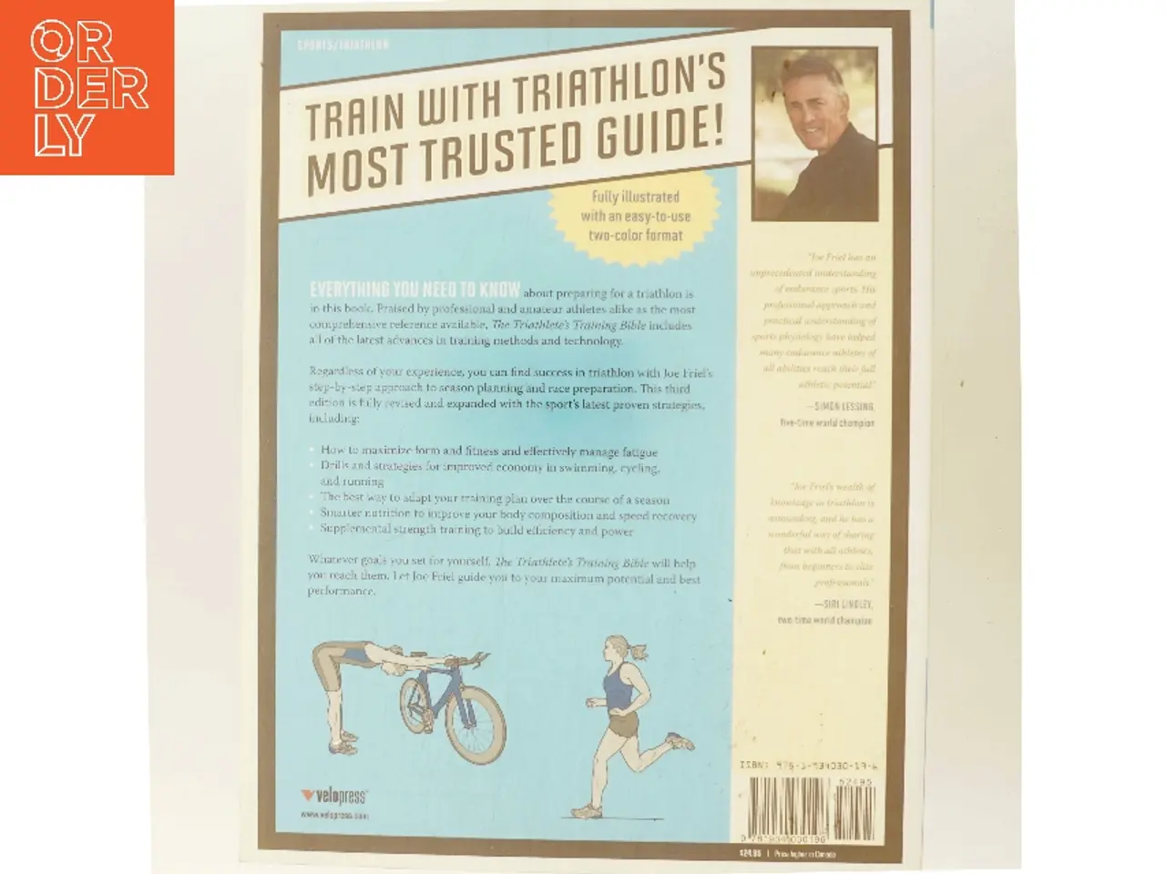 Billede 3 - The triathlete's training bible af Joe Friel (Bog)