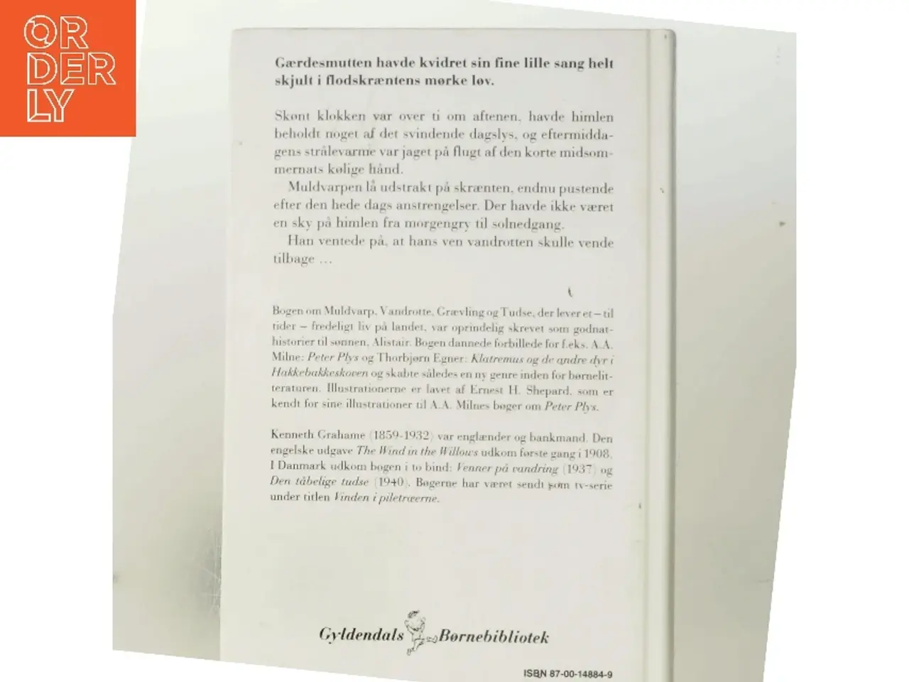 Billede 3 - Den tåbelige tudse af Kenneth Grahame (Bog)