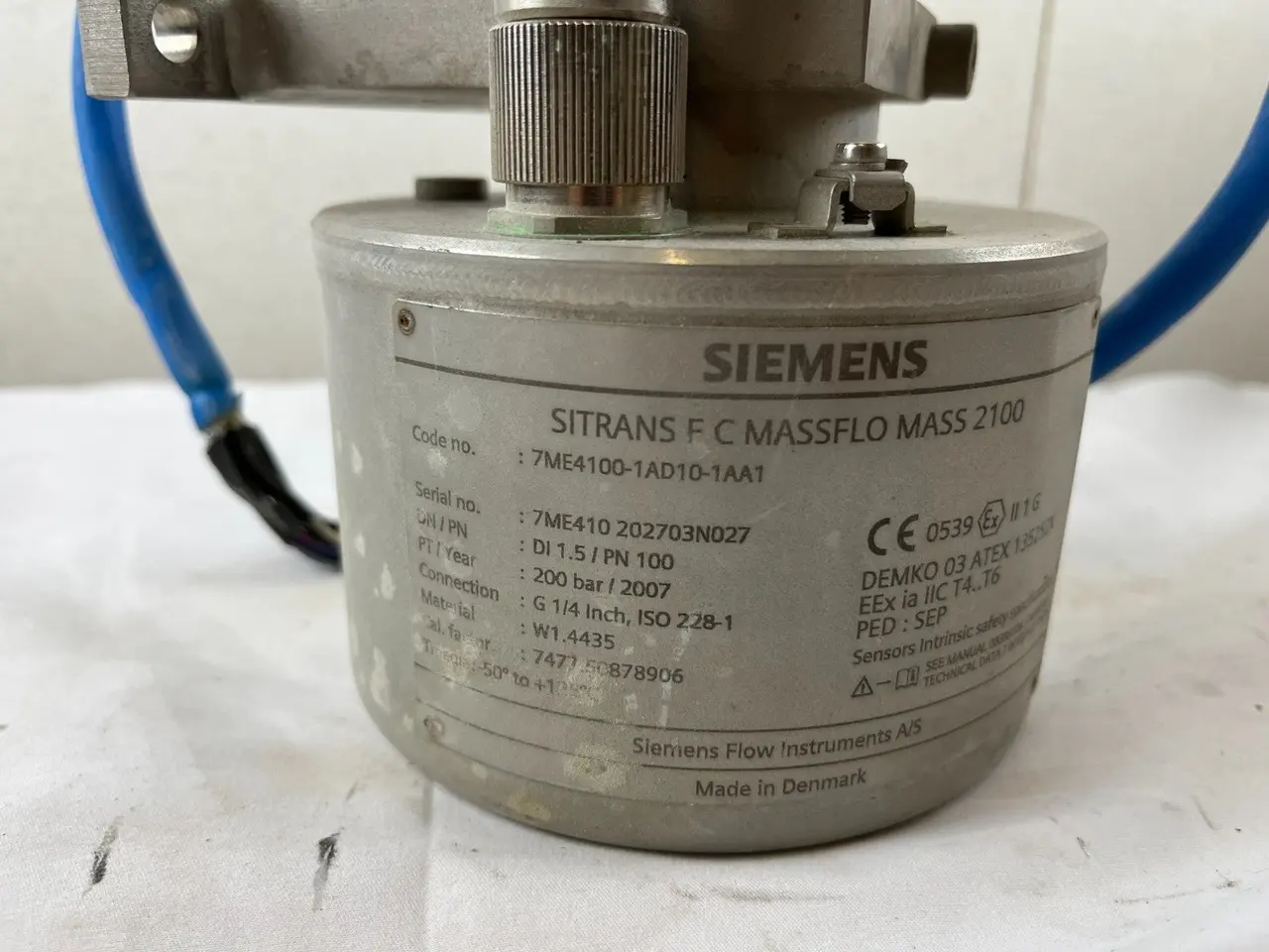 Billede 4 - Siemens Sitrans F C Massflo Mass 2100 Coriolis