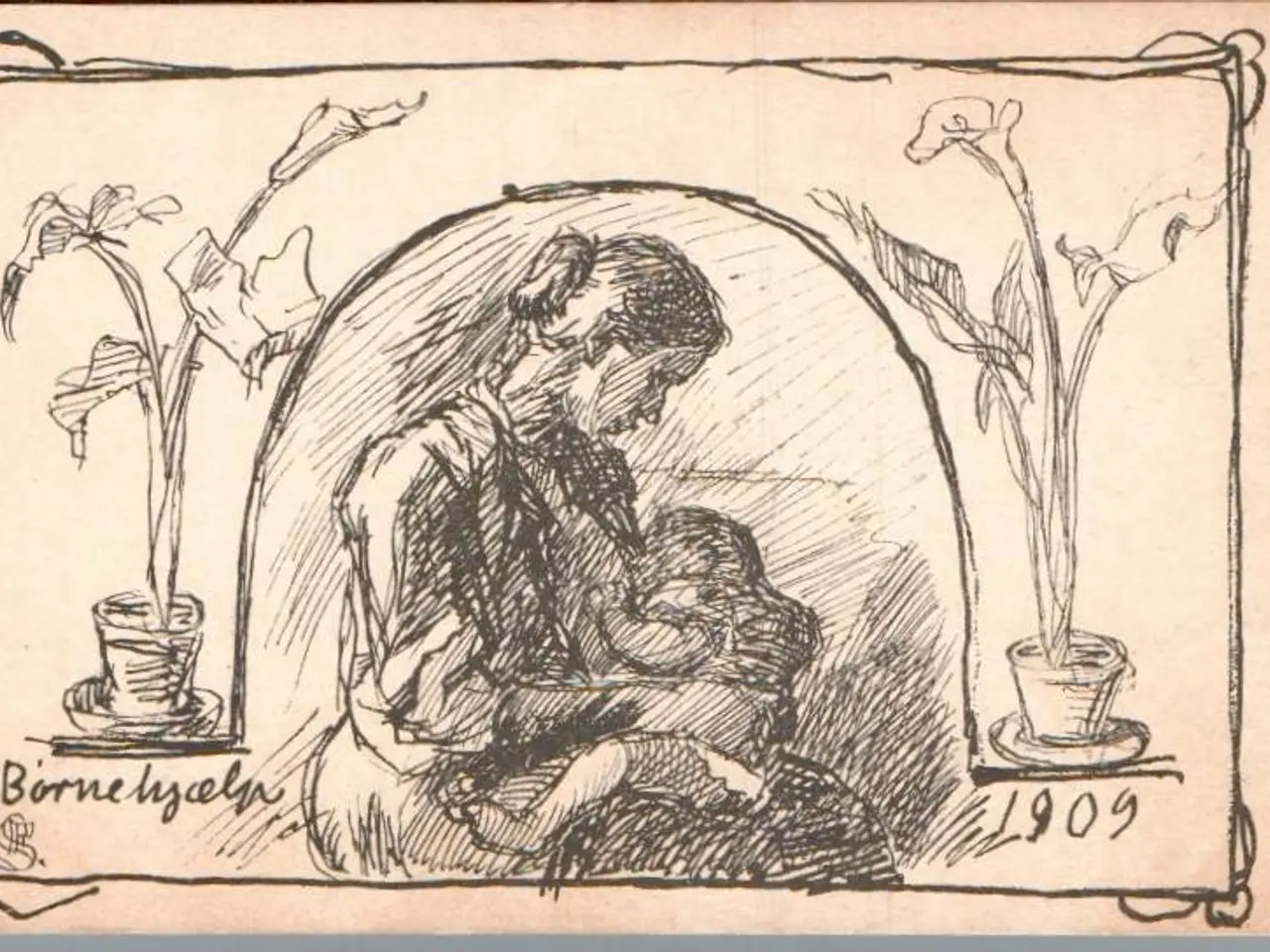 Billede 1 - Børnehjælpsdagen 1909 - Ubrugt