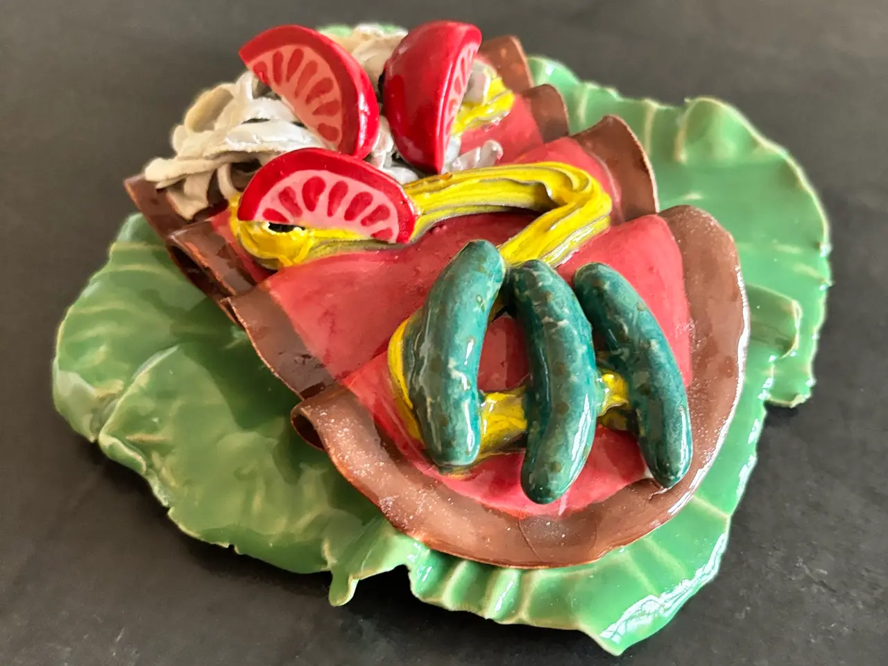 Billede 8 - Smørrebrød med roastbeef til ophæng