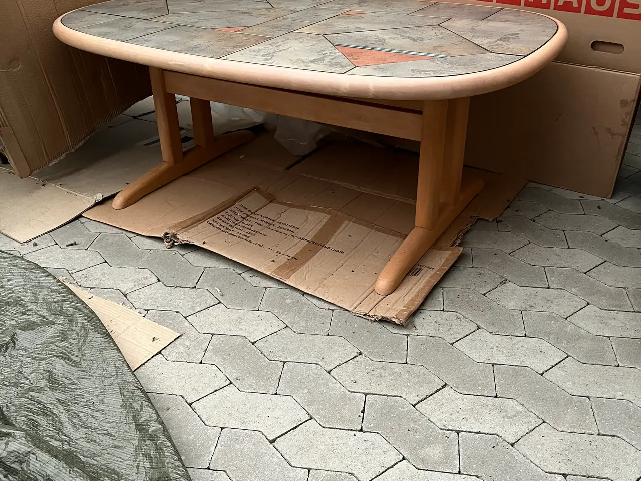 Billede 3 - Sofabord med kakler 