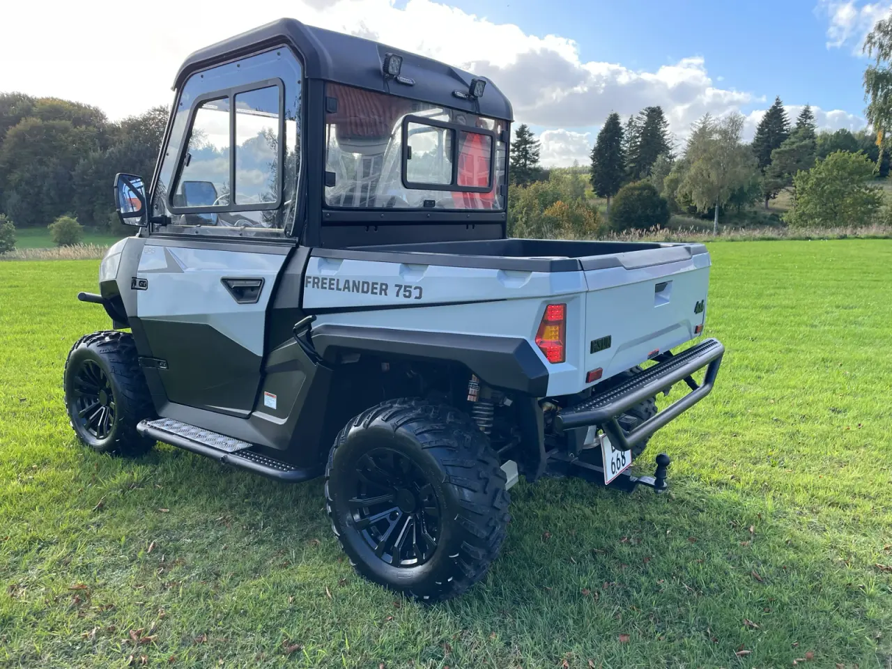 Billede 3 - UTV Hisun 750 Freelander 4x4 på traktorplader