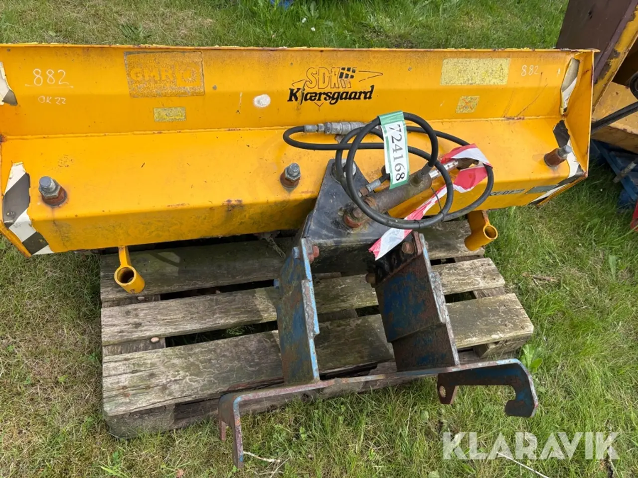 Billede 12 - Skrabeblad med hydraulisk sving SDK Kjærsgaard FS 1500 MK