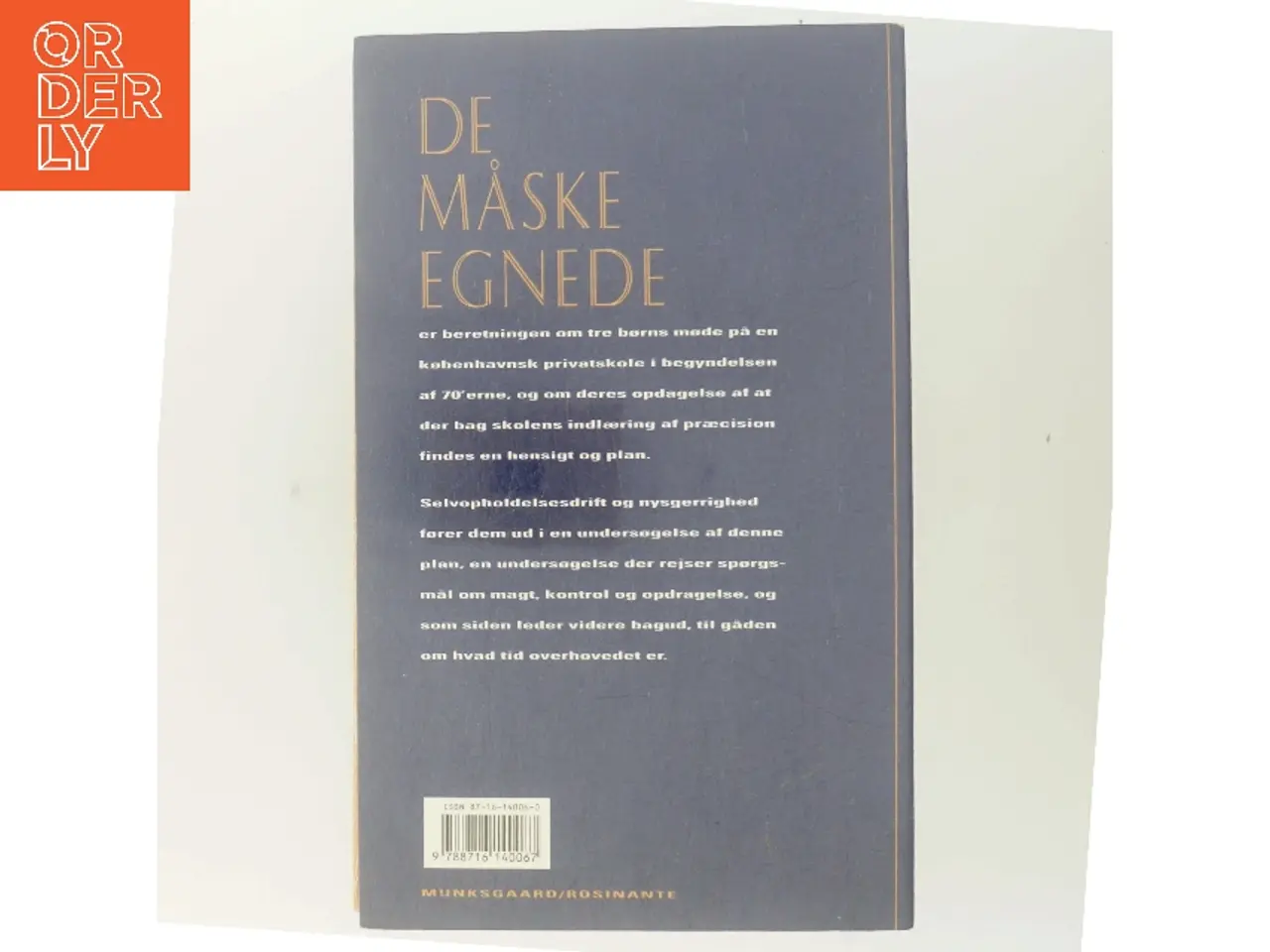 Billede 3 - De måske egnede : roman af Peter Høeg (f. 1957-05-17) (Bog)