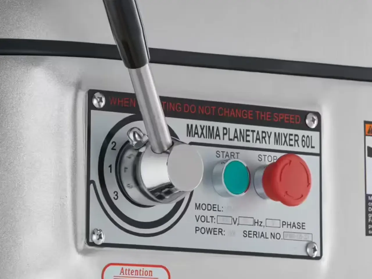 Billede 10 - Røremaskine MPM 60 L – 3 hastigheder – 400 V