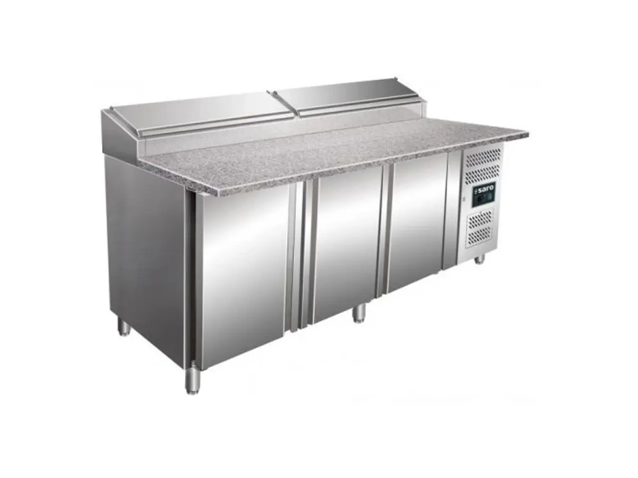Billede 1 - Kølebord 1/3 GN – med 3 døre – granit