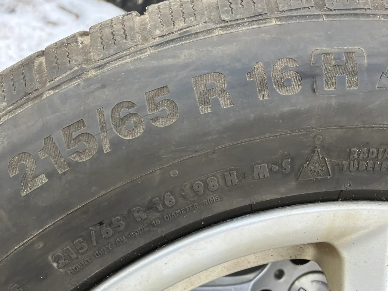 Billede 3 - vw Tiguan vinterdæk på fælge