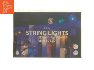LED lyskæde med 50 lys fra Fink