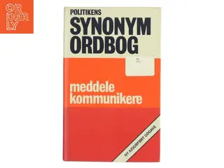Politikens Synonymordbog af Politikens Forlag (Bog)