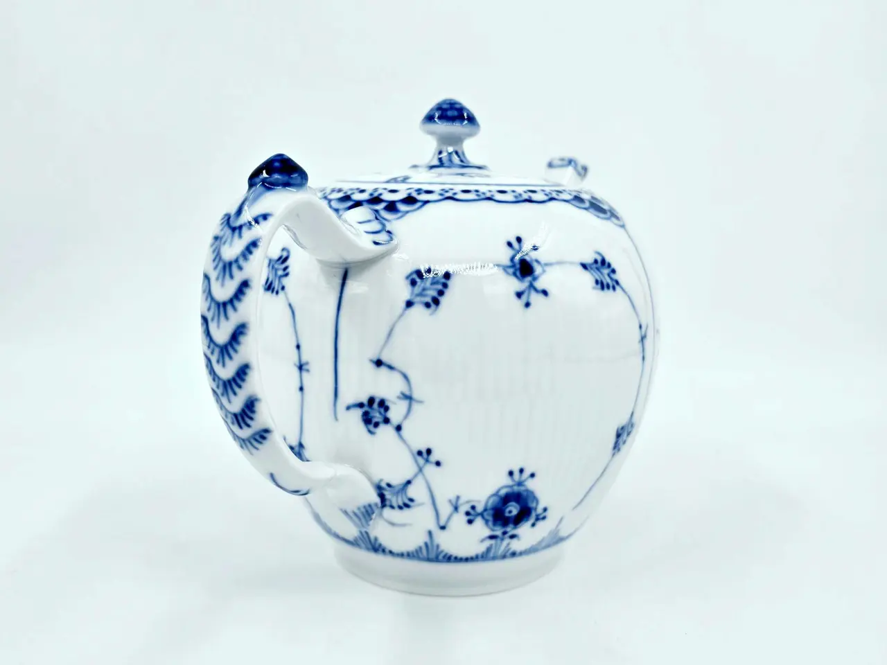 Billede 8 - Musselmalet Halvblonde Tekande Porcelæn 