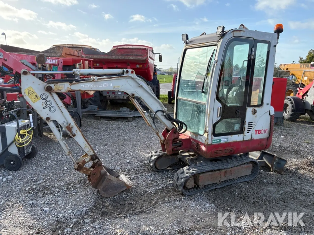 Billede 3 - Gravemaskine Takeuchi TB016