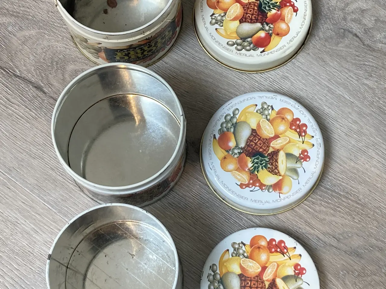 Billede 4 - Monpensiers Fruit Drops metaldåser