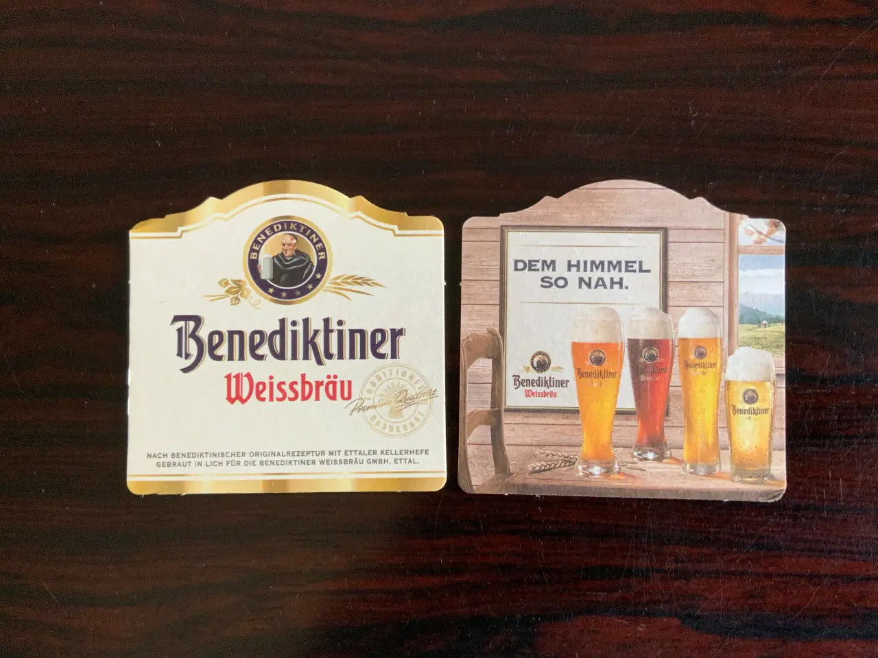 Billede 1 - Ølbrikker, Benediktirne Weissbrau