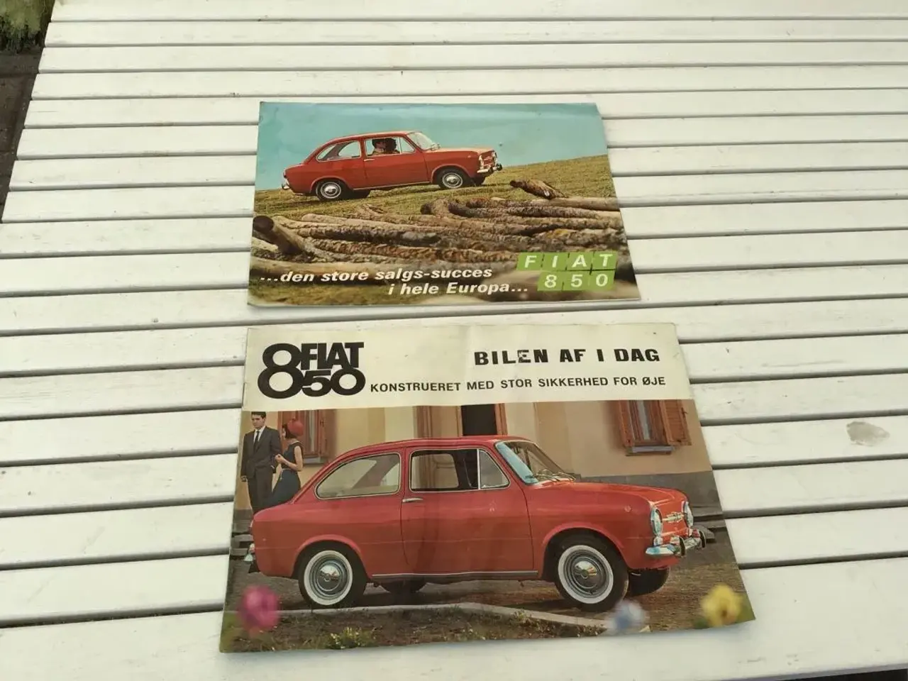 Billede 1 - Fiat 850 salgsbrochure