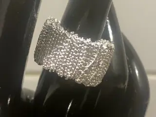 * Sterlingsølv; Chunky-fingerring