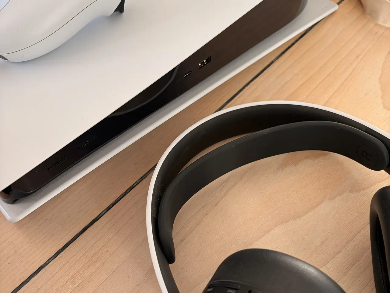 Billede 4 - PS5 med headset og spil 