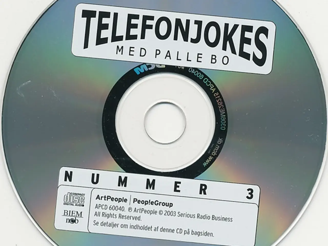 Billede 3 - Palle Bo – Telefonjokes Med Palle Bo – CD