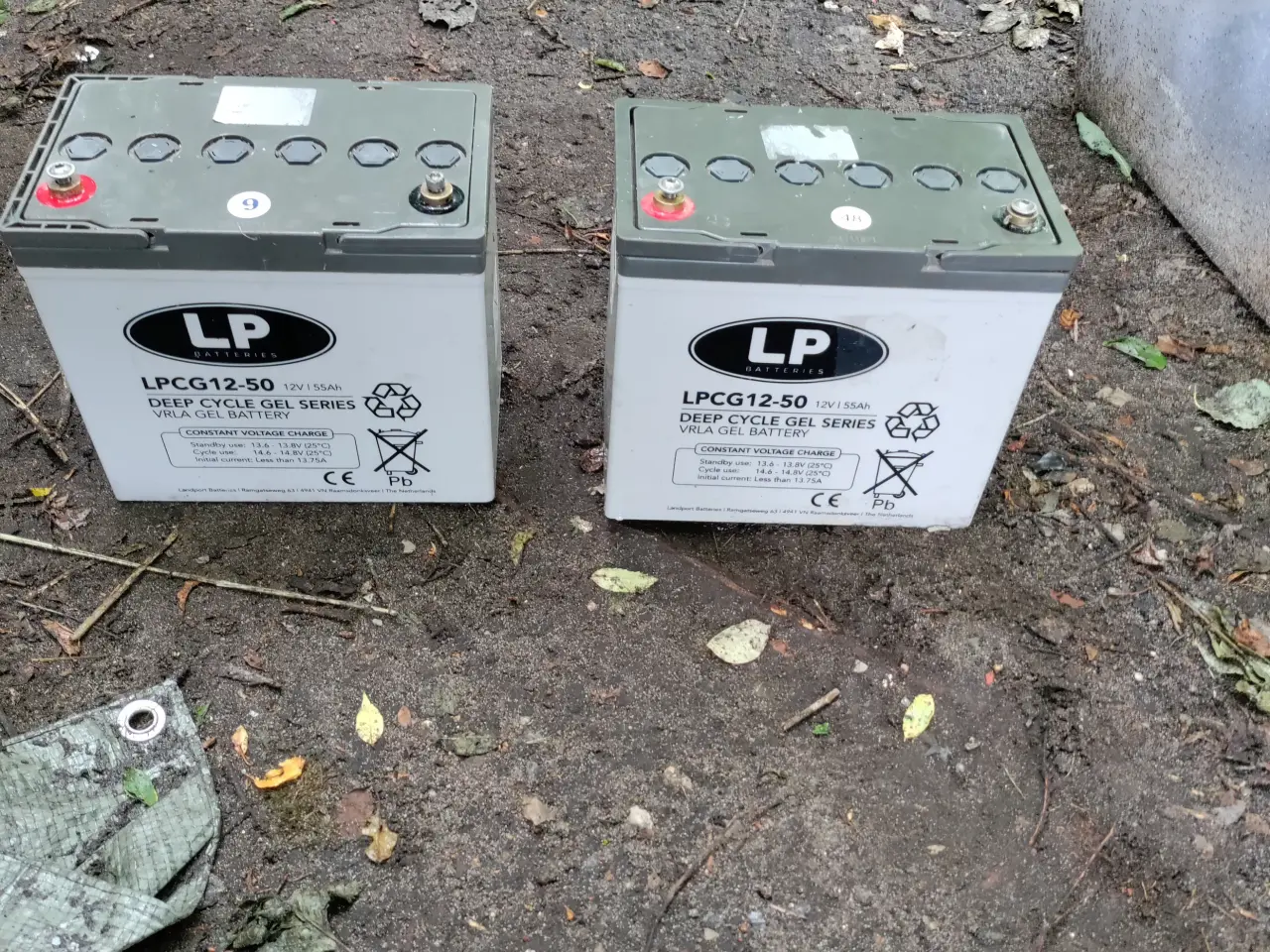Billede 1 - Gelbatteri 2 stk