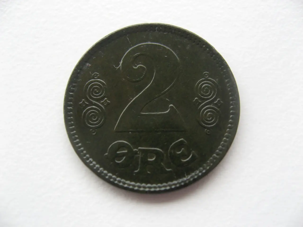 Billede 2 - Flot bronze 2 øre 1919, bedre årstal