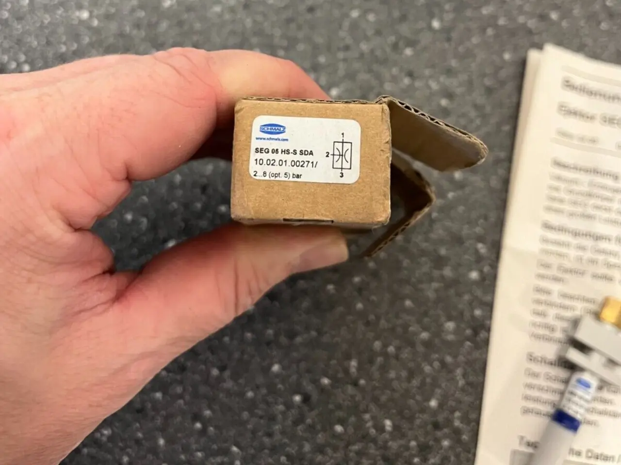 Billede 3 - Schmalz SEG 05 HS-S SDA Vacuum Ejector med -