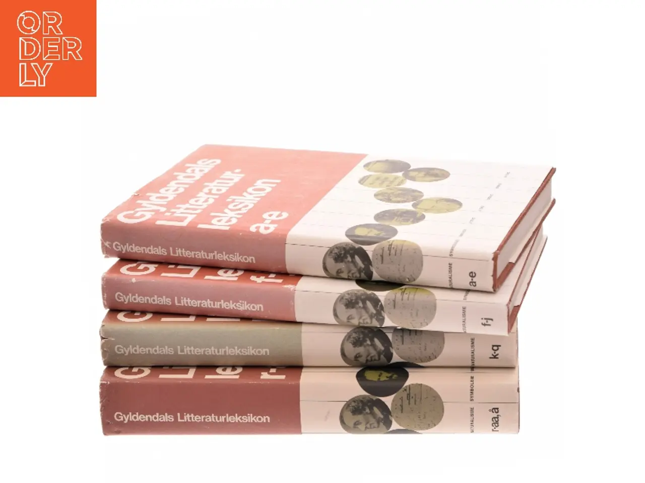 Billede 2 - Gyldendals Litteraturleksikon 1-4 af Gyldendal (Bog)