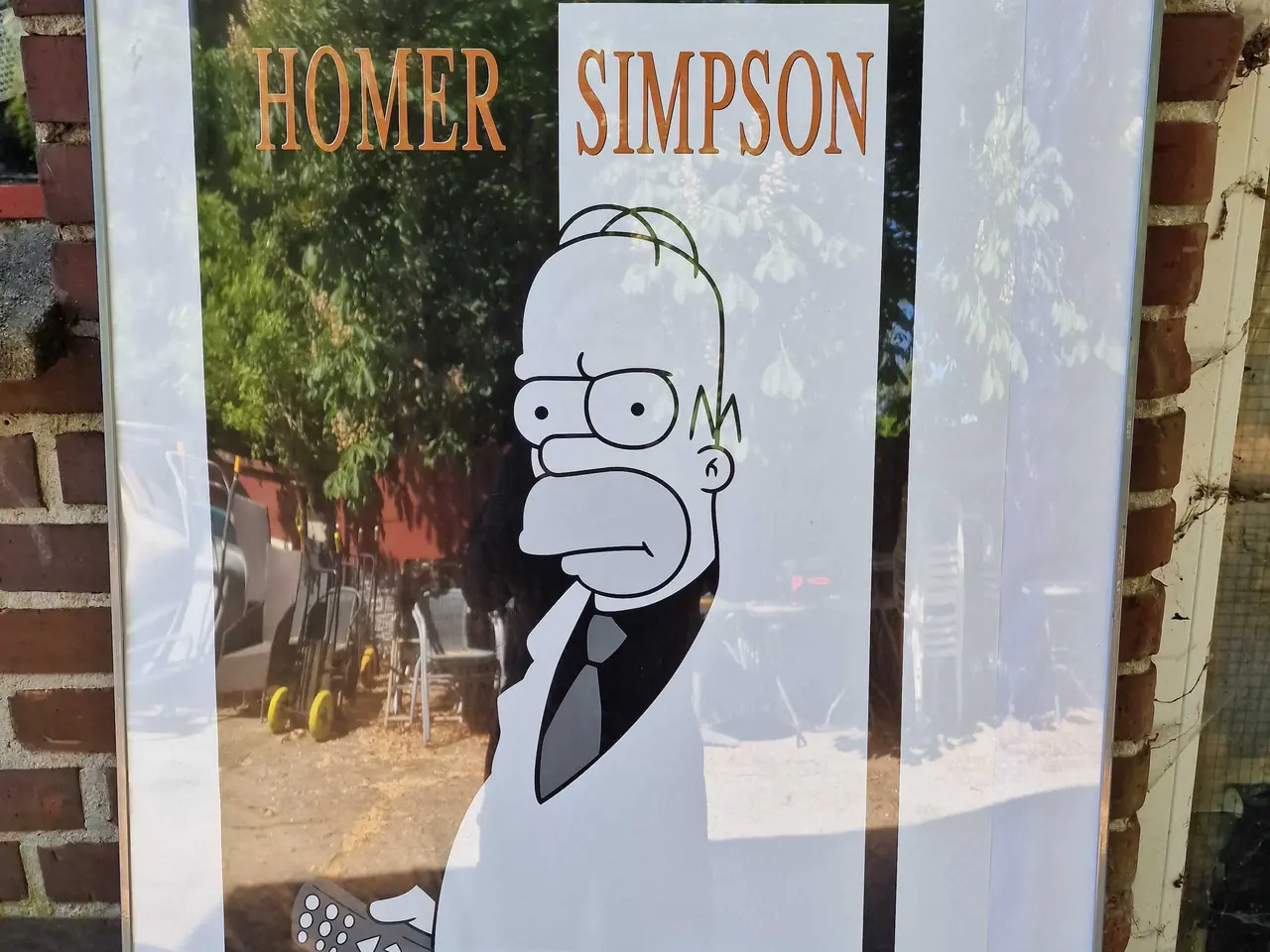 Billede 1 - HOMER SIMPSON plakat