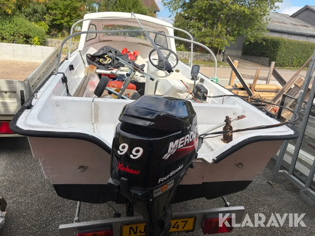 Billede 3 - Båd Med bådtrailer