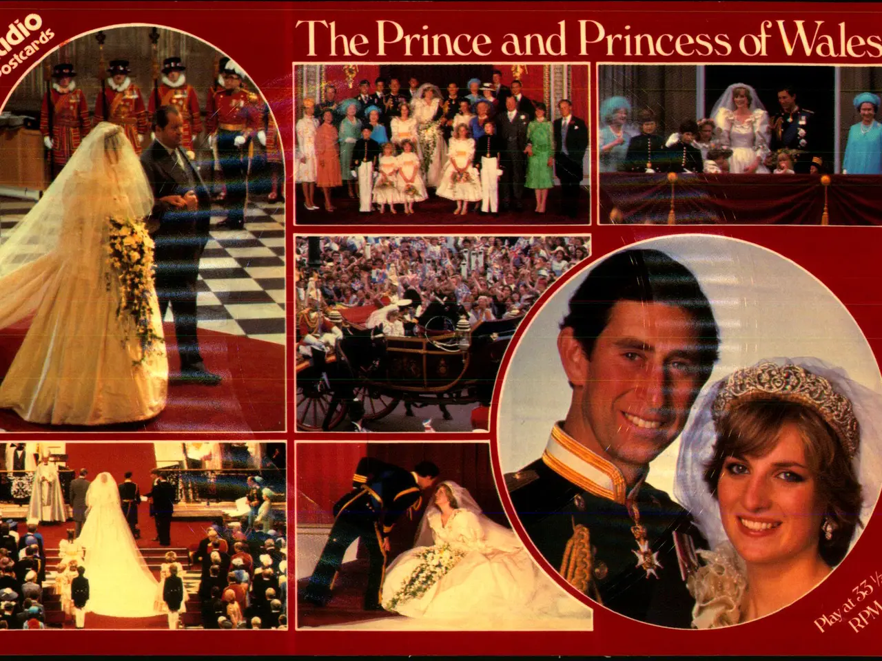 Billede 1 - The Prince and Princess Wedding - Audiopostcard - Ubrugt